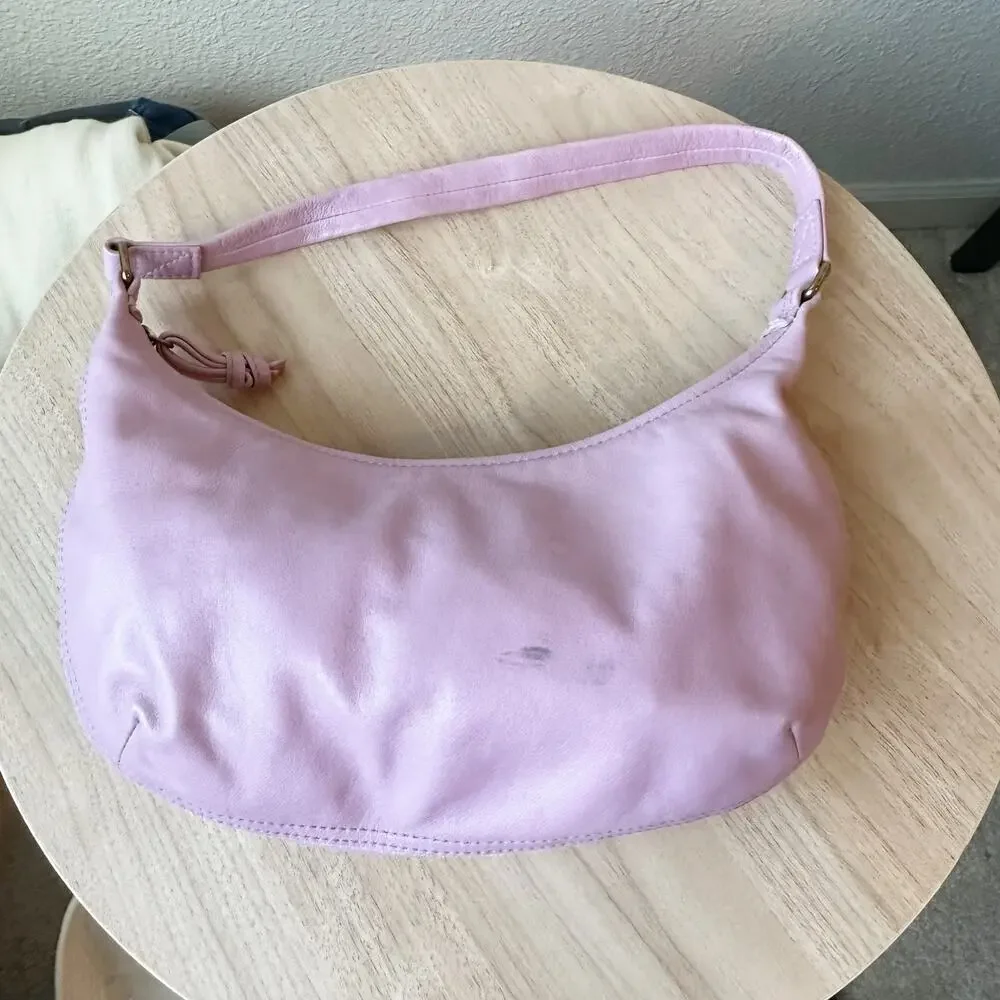 Madewell The Piazza Small Slouch Shoulder Bag Hobo Purse in Vibrant Lilac